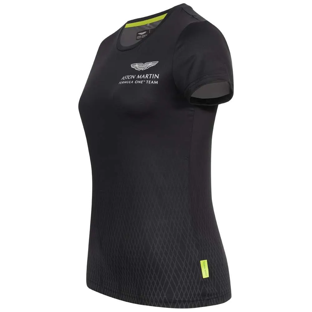 Aston Martin F1™ Team Lifestyle Tech Women's T-Shirt - Black
