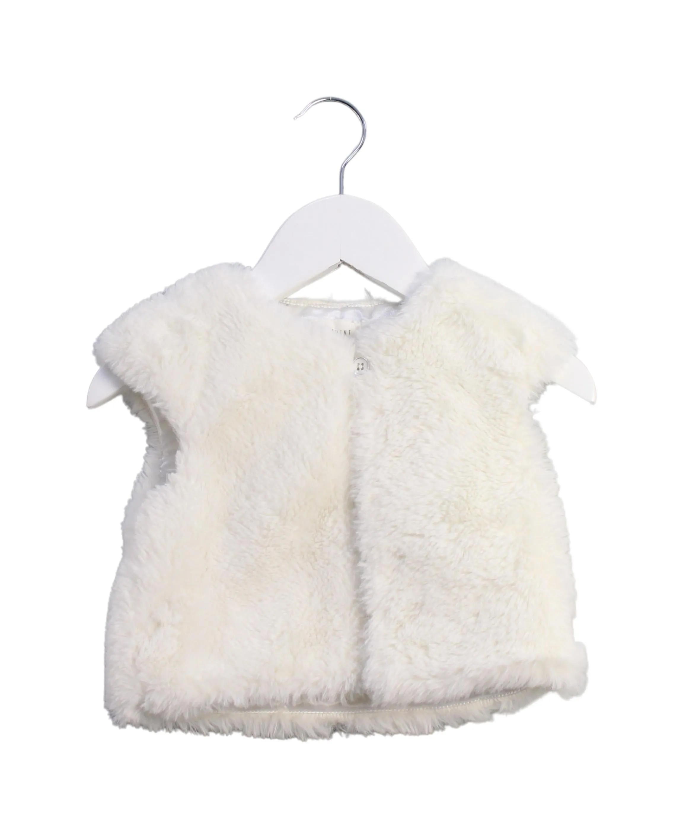 Carrément Beau Faux Fur Vest 6M