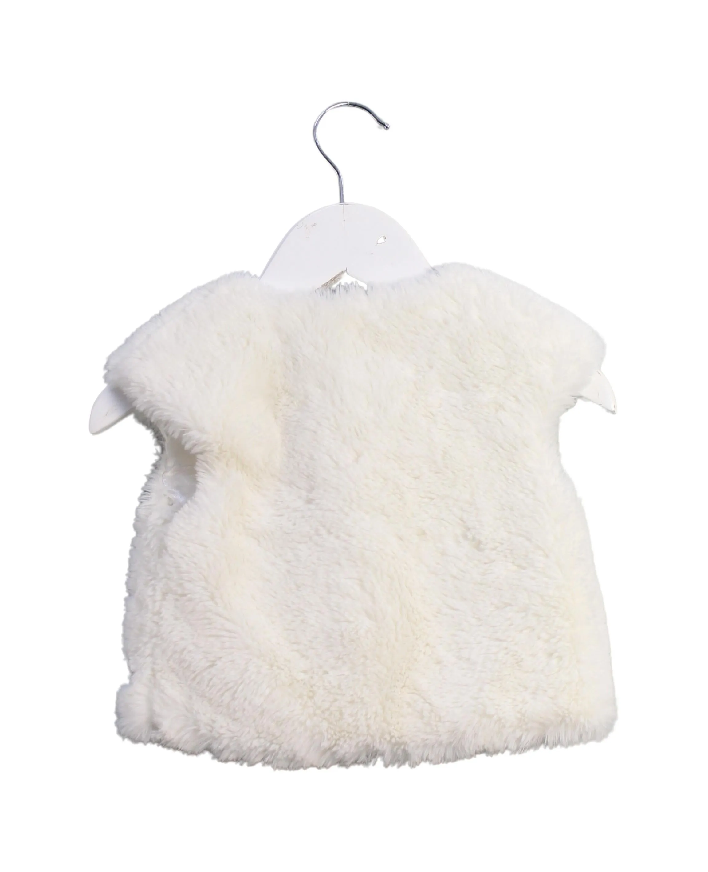 Carrément Beau Faux Fur Vest 6M