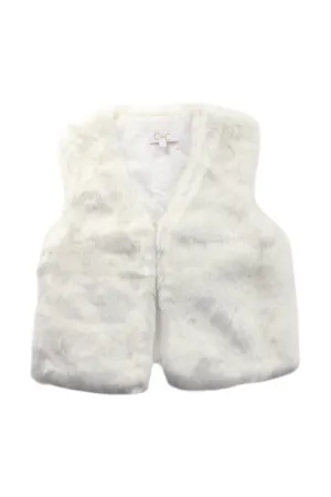 CdeC Faux Fur Vest 4T