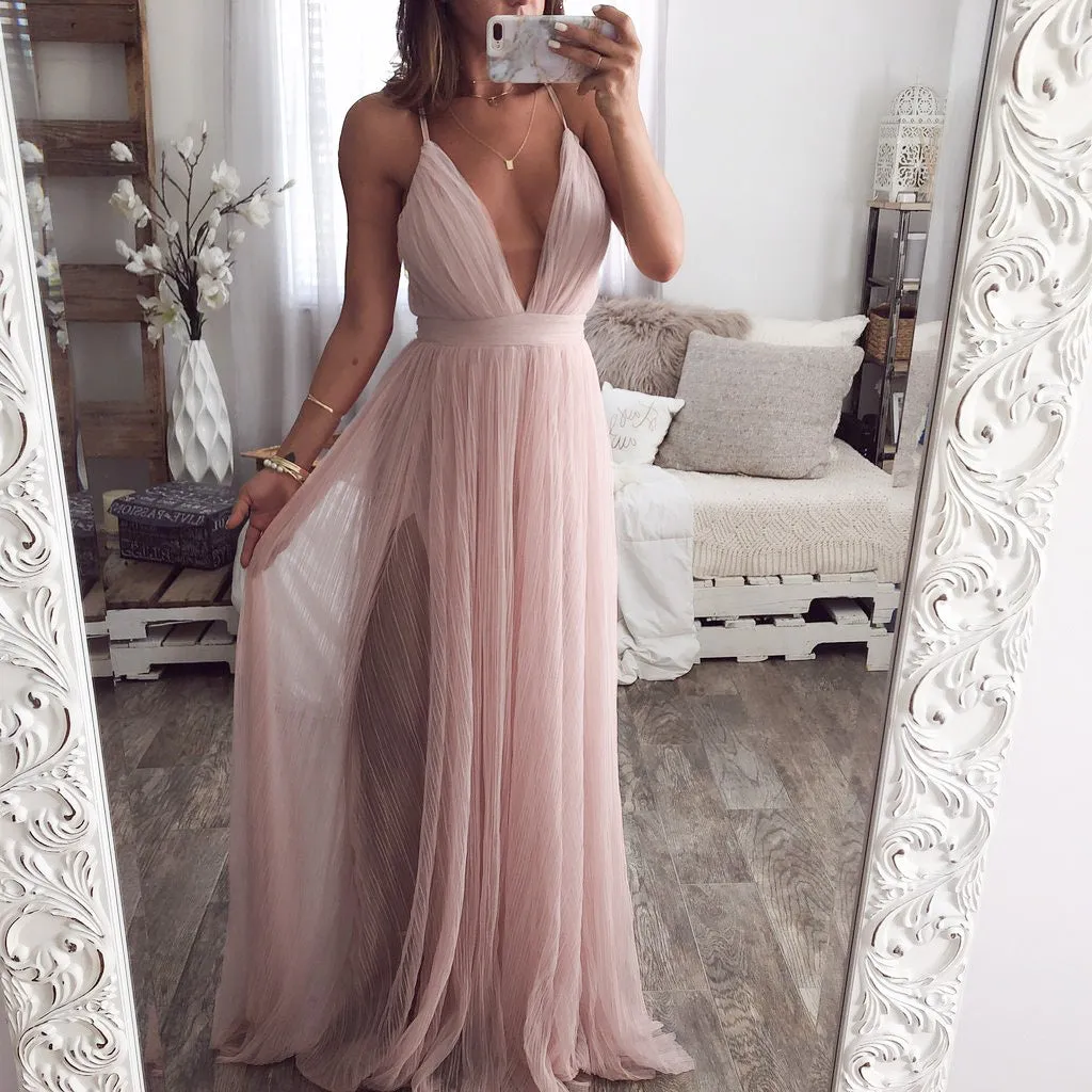 Elegant and classic Long Party Dress