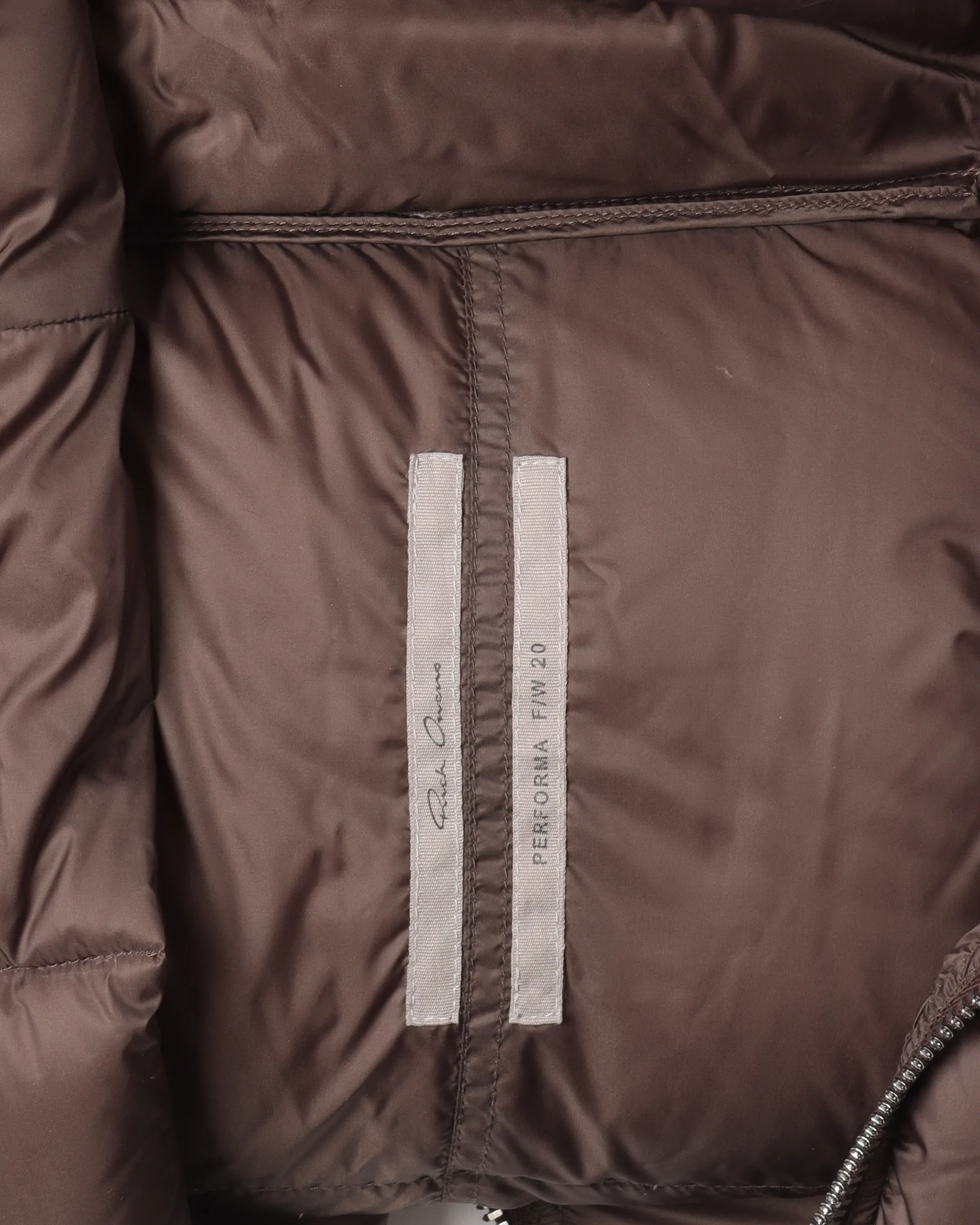 FW20 "PERFORMA" Down Puffer Jacket