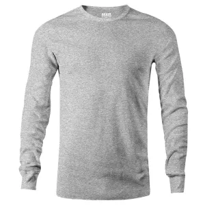 Grey Marl Long Sleeve T-Shirt
