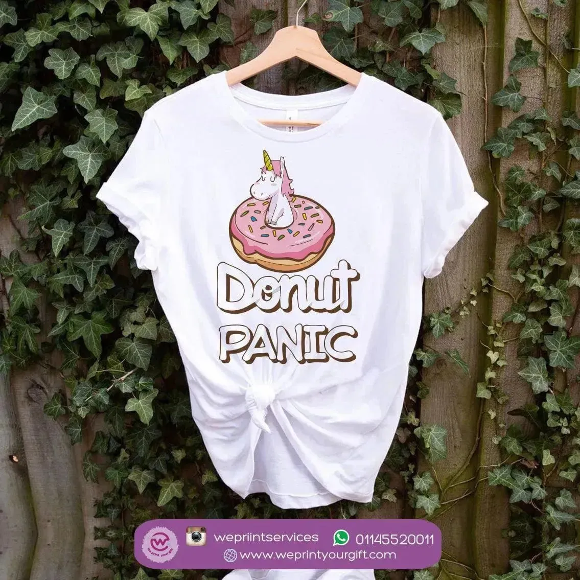 Half sleeve T-shirt- Donuts