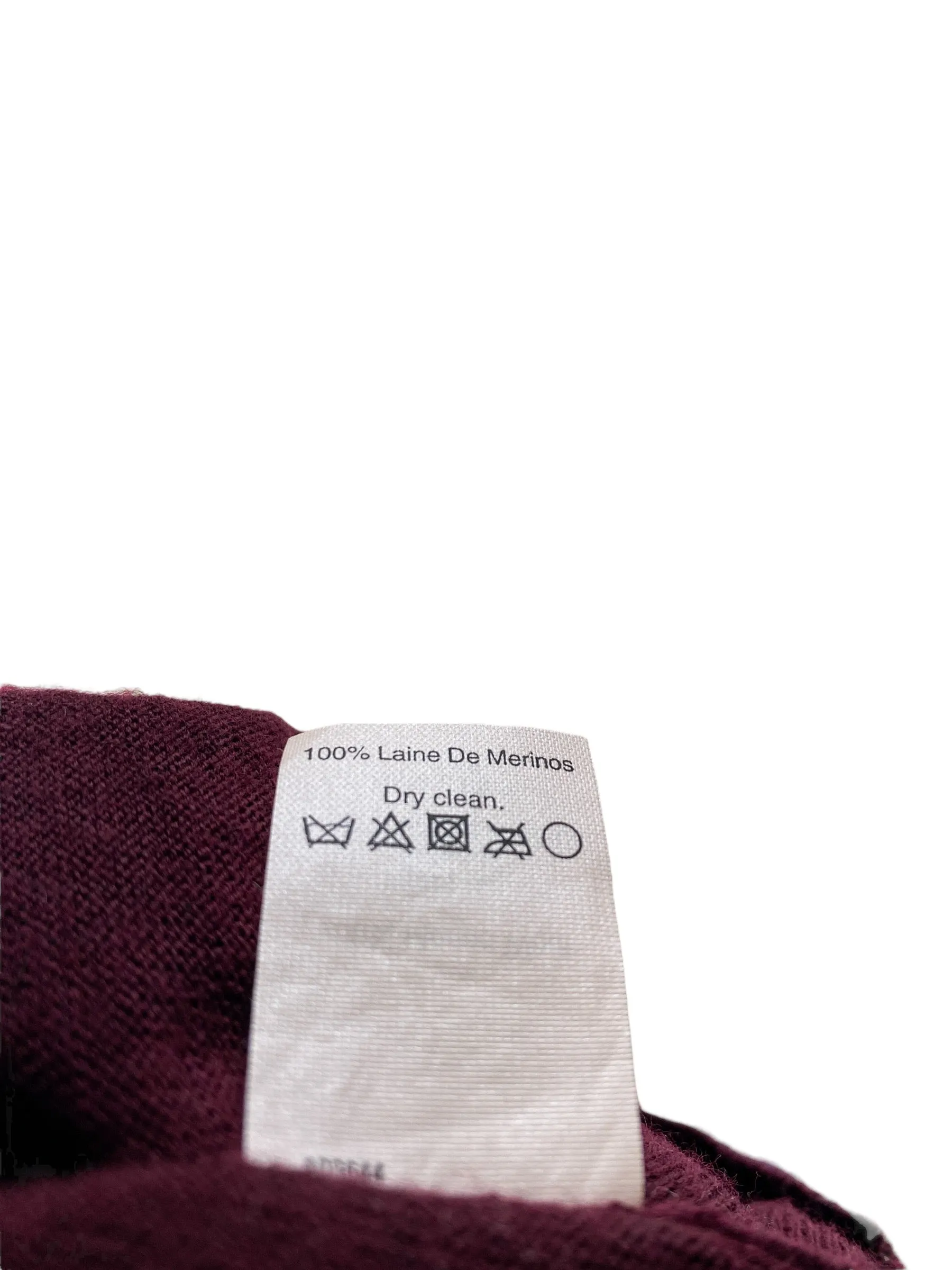 J. Crew Women's Merino Wool Turtleneck Sweater Wine Size M