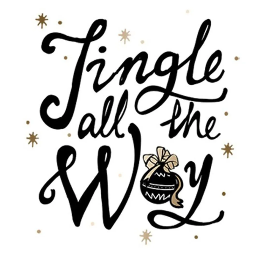 Jingle All The Way Christmas Holiday Graphic T-Shirt