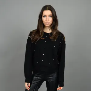 LUCIE RHINESTONE SWEATER