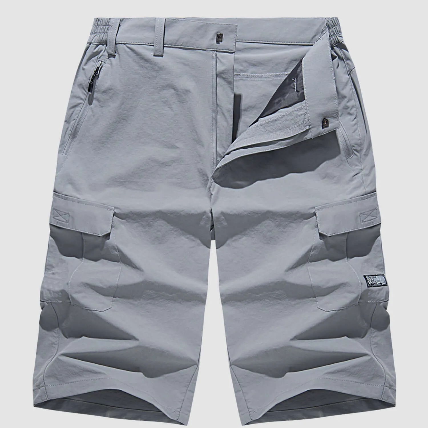 Men's Outdoor Walking Shorts: Multi-Pocket Hiking Shorts