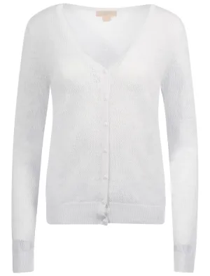 Plum Tree Burdock white Cardigan