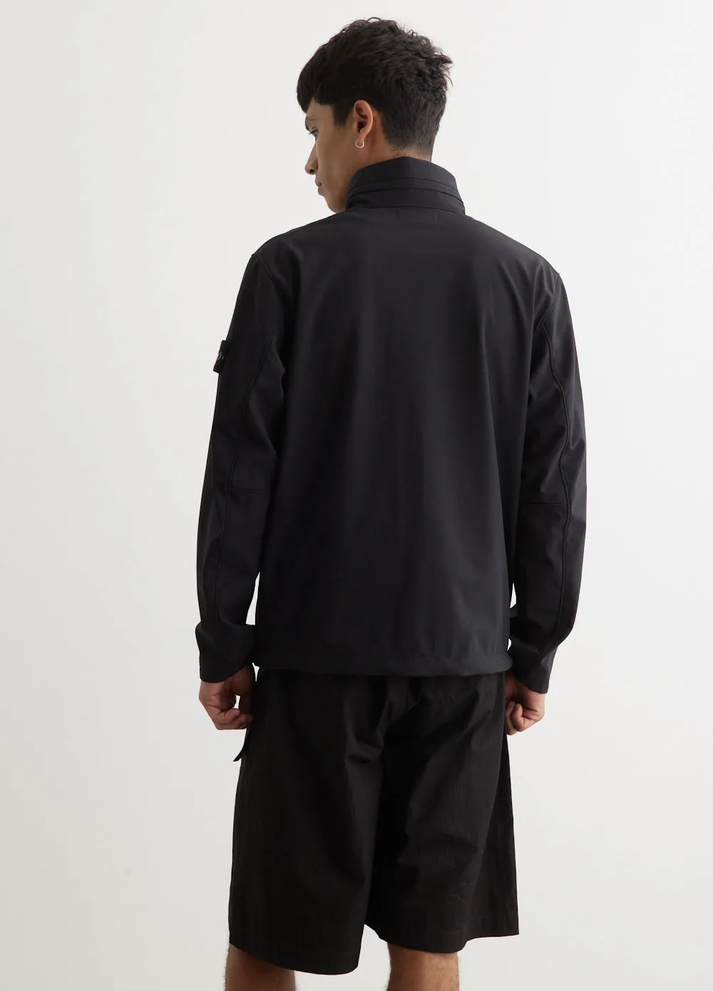 Soft Shell Concealed Hood Jacket