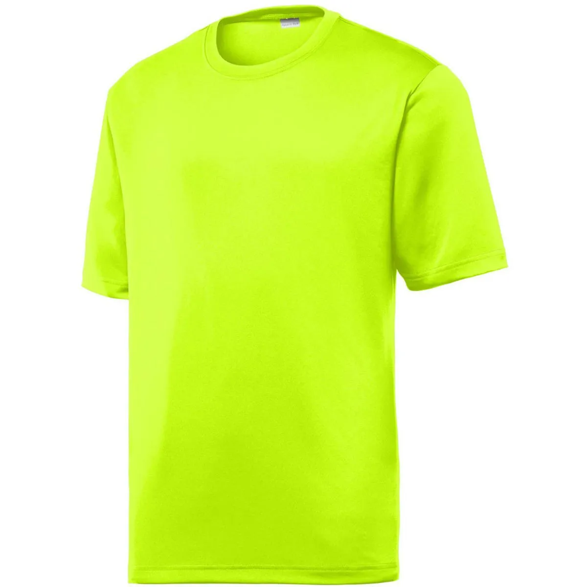 Sport-Tek Men's Neon Yellow PosiCharge Tough Tee