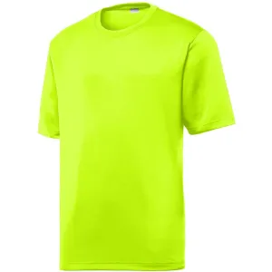 Sport-Tek Men's Neon Yellow PosiCharge Tough Tee