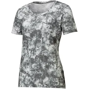 Sport-Tek Women's Dark Smoke Grey Mineral Freeze Scoop Neck Tee