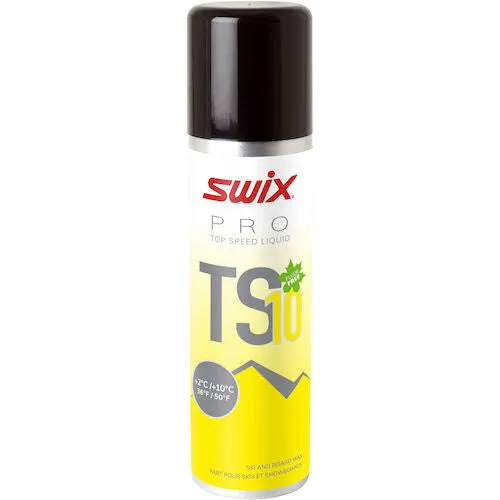 Swix TS10 Liquid Yellow 50mL - Top Speed | UPS Ground Only