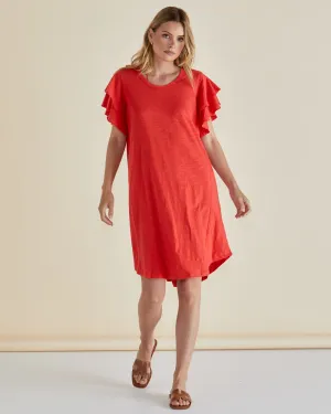 Sydney Tee Dress - Red
