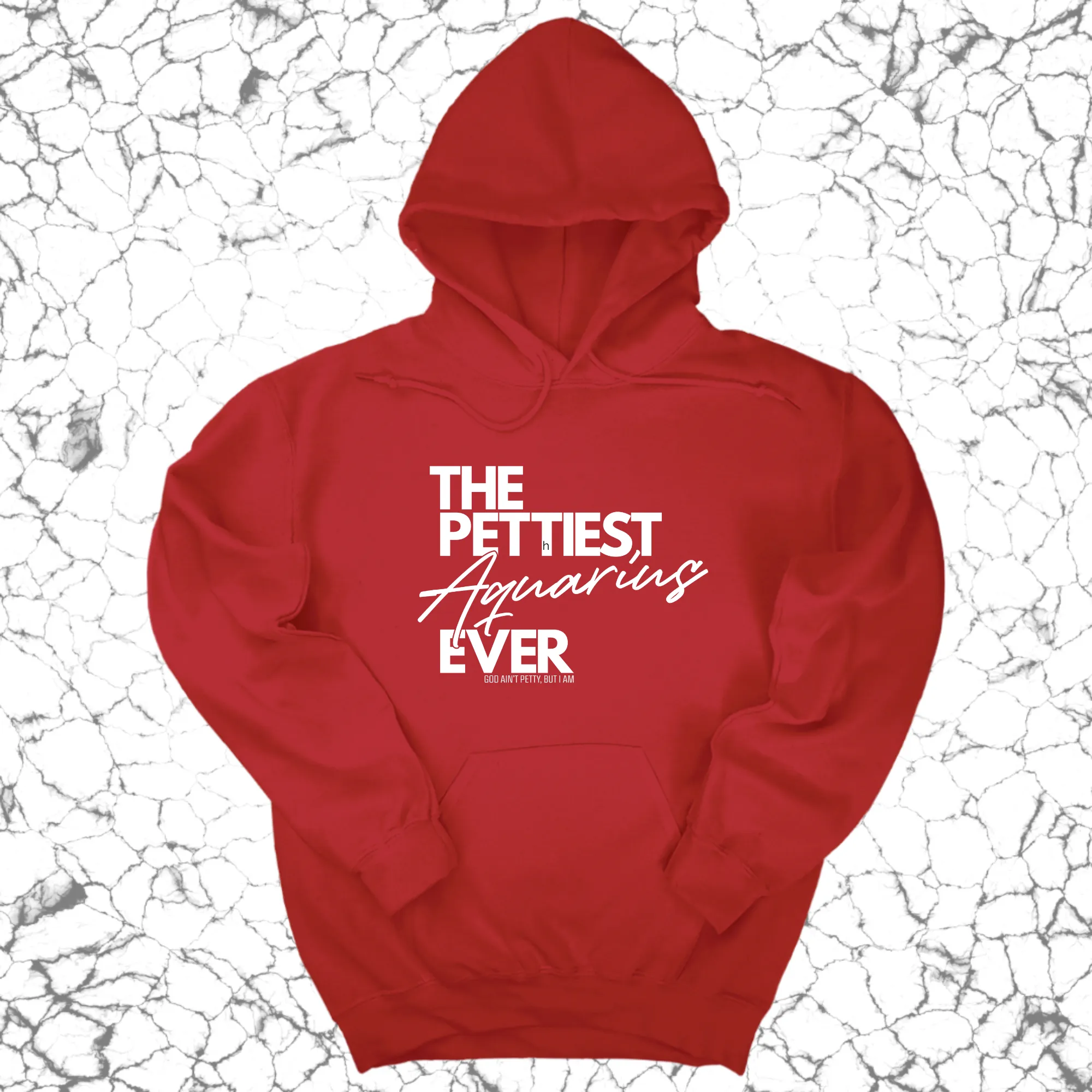 The Pettiest Aquarius Ever Unisex Hoodie