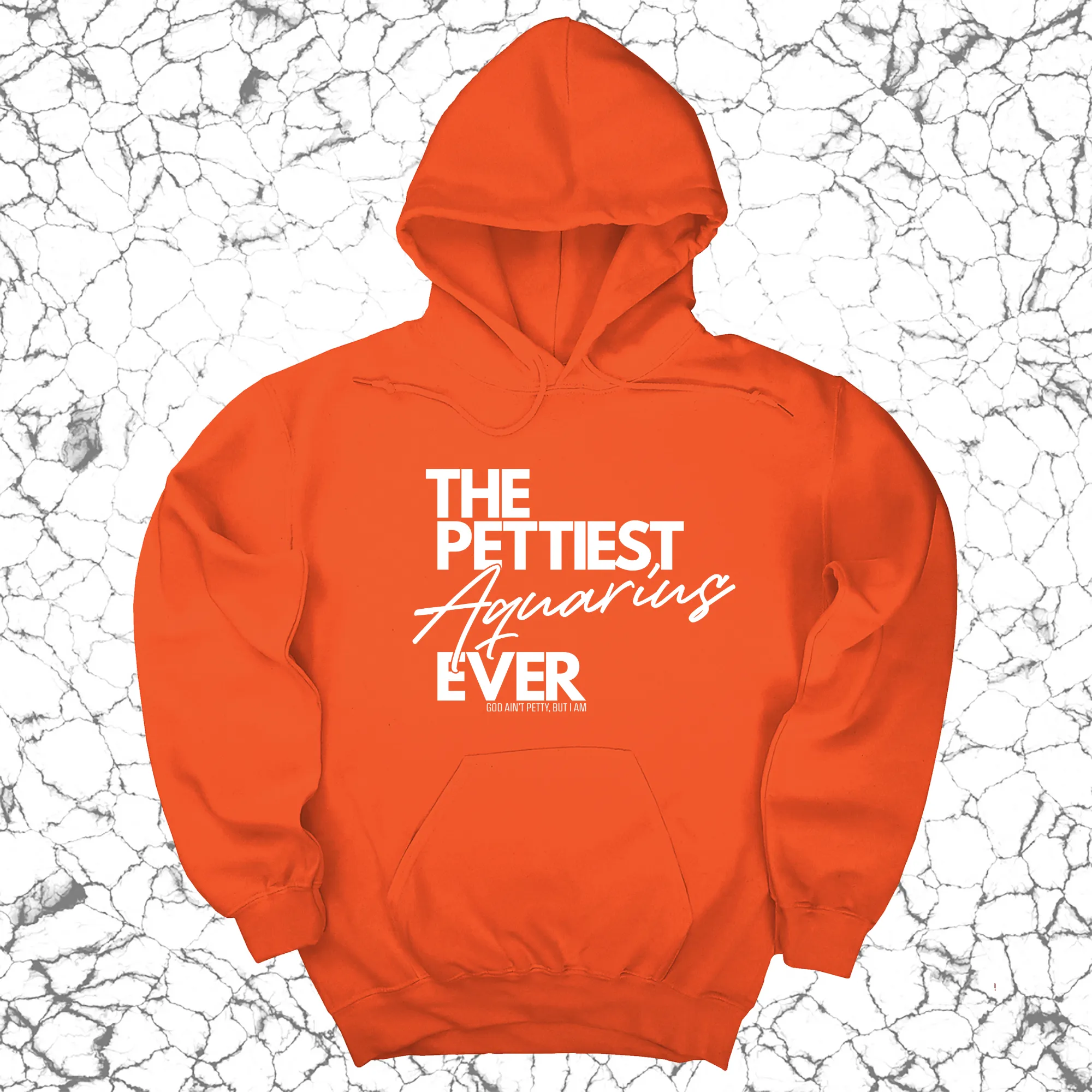 The Pettiest Aquarius Ever Unisex Hoodie