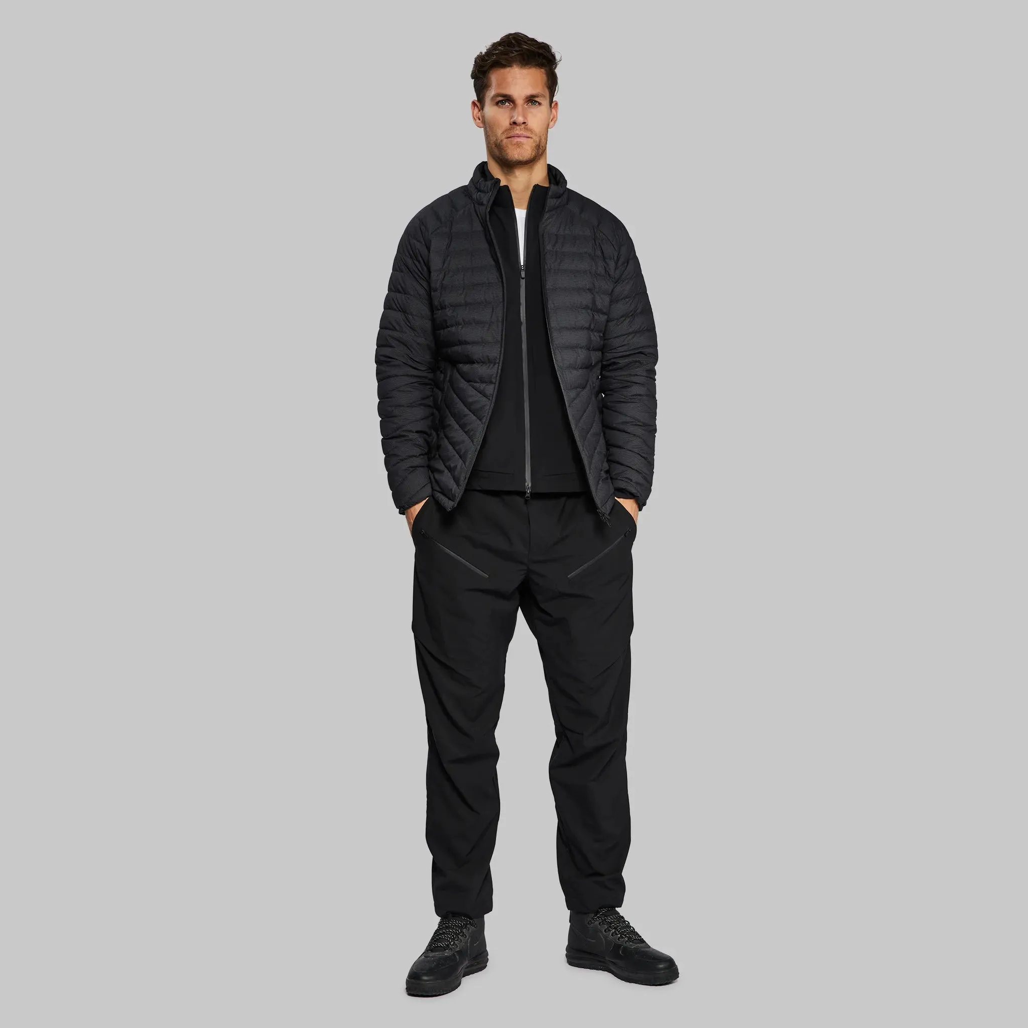 Ultralight Puffer with Dyneema. Black edition
