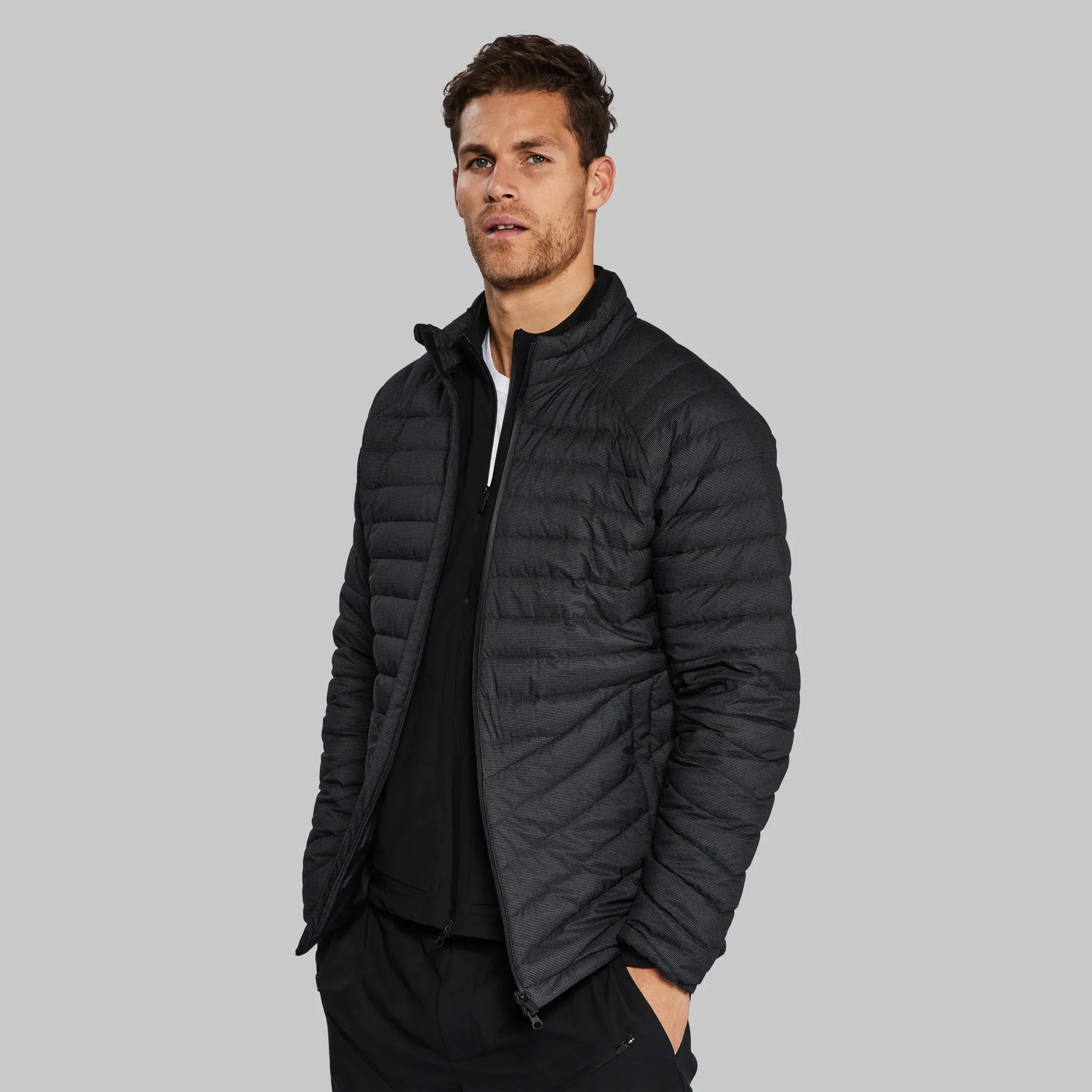 Ultralight Puffer with Dyneema. Black edition
