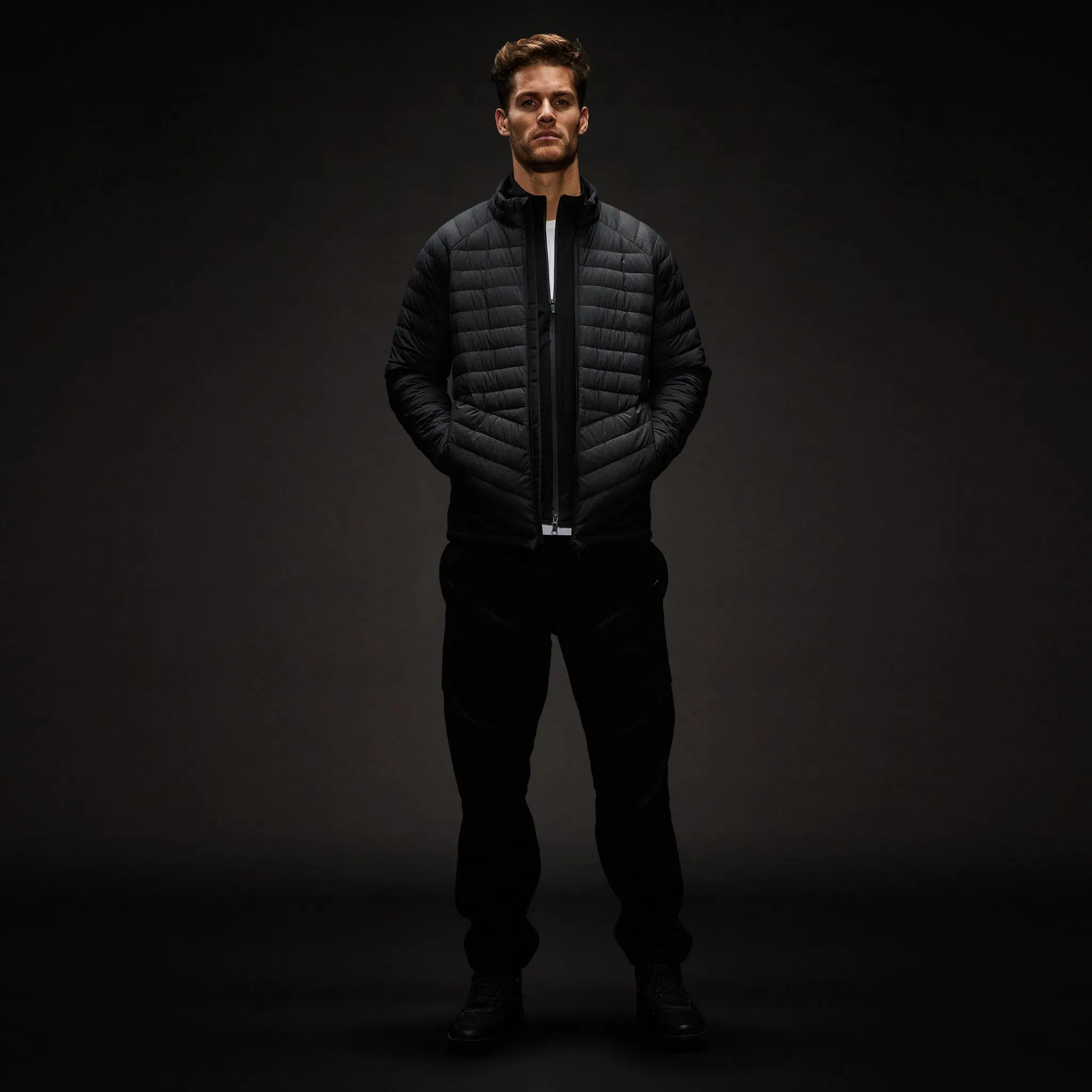 Ultralight Puffer with Dyneema. Black edition