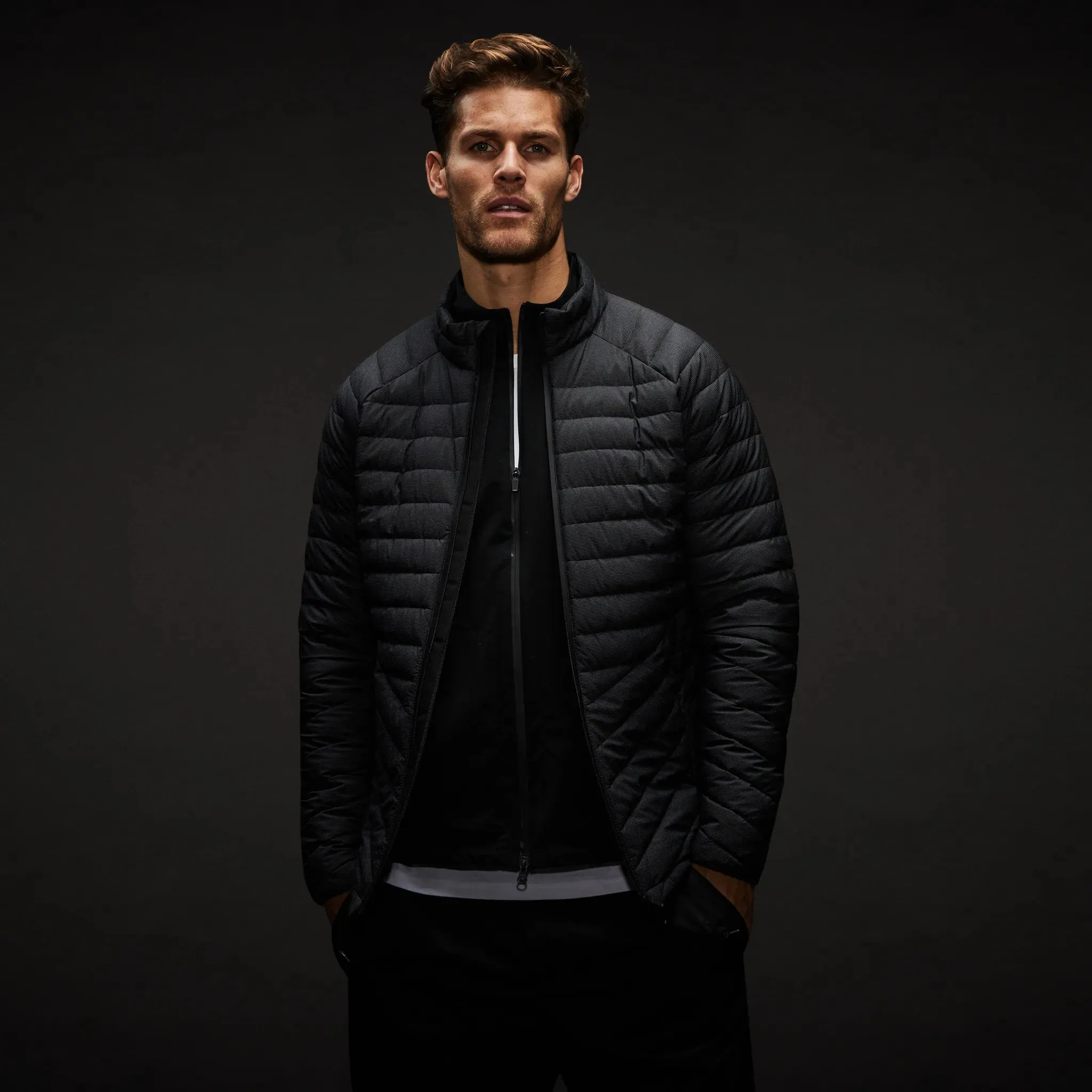 Ultralight Puffer with Dyneema. Black edition