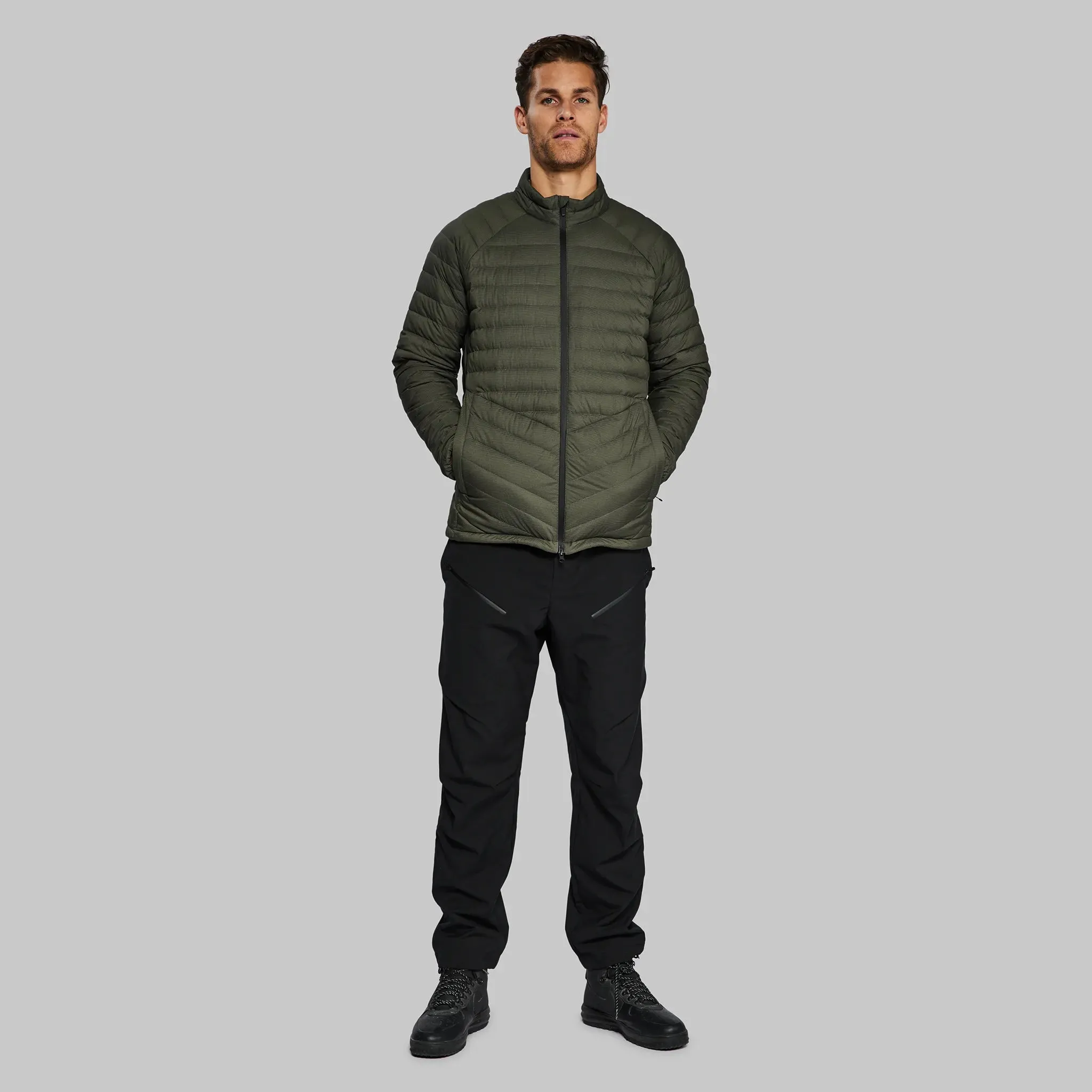 Ultralight Puffer with Dyneema. Khaki edition