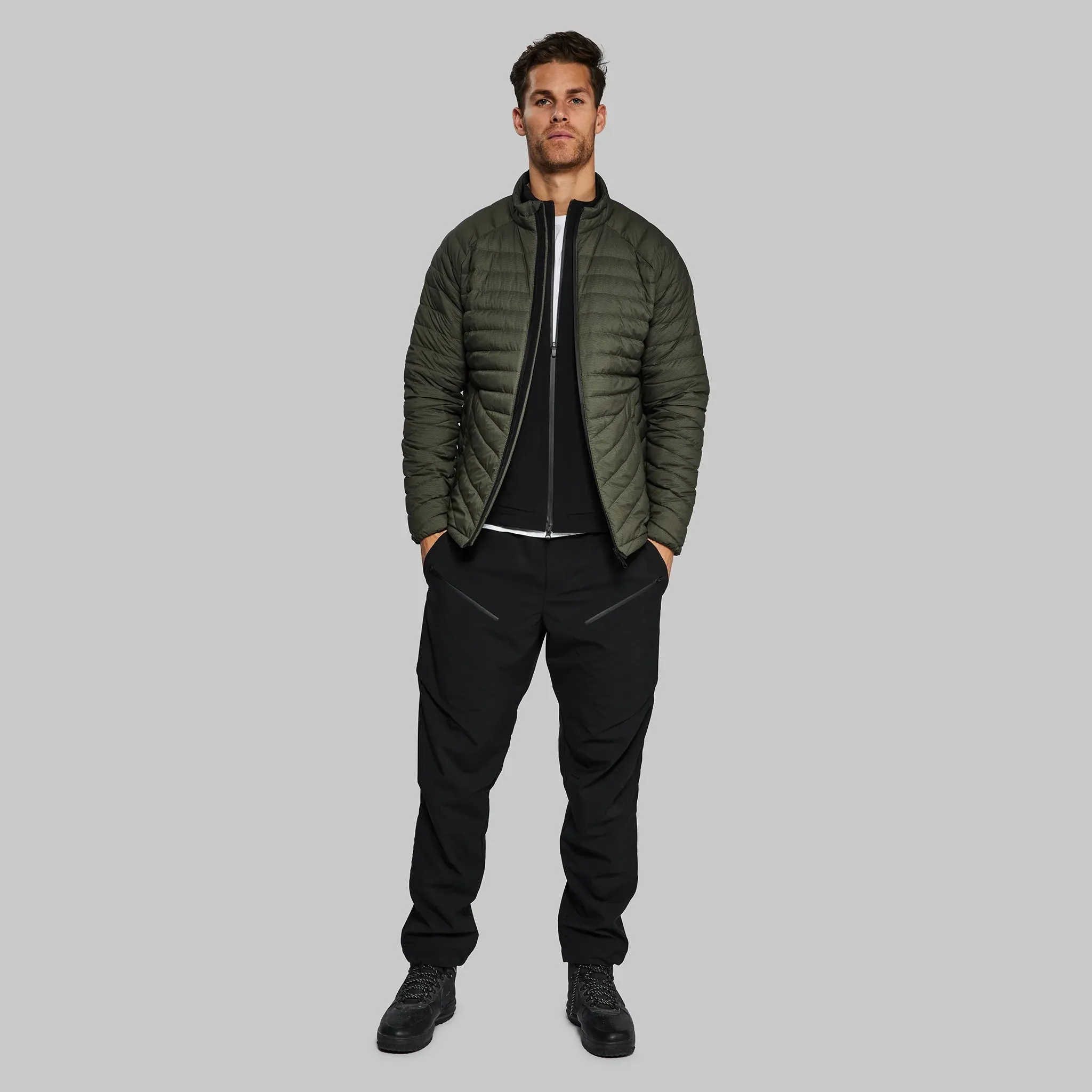 Ultralight Puffer with Dyneema. Khaki edition