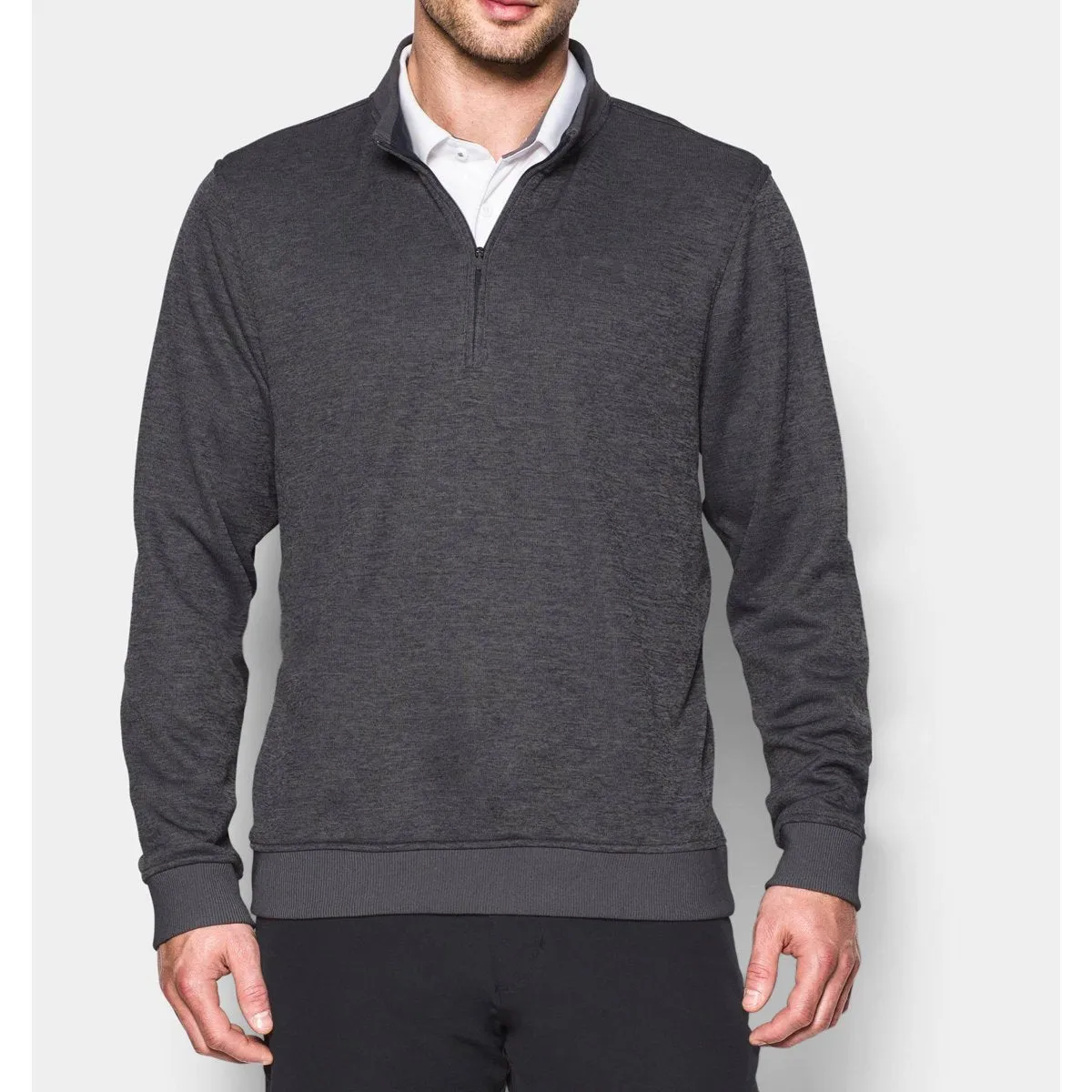 Under Armour Men's Carbon Heather UA Storm Sweater Fleece Quarter Zip