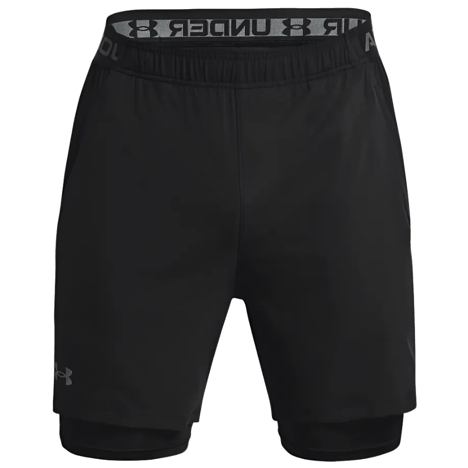Under Armour Mens Vanish Woven 2 in 1 Shorts Black