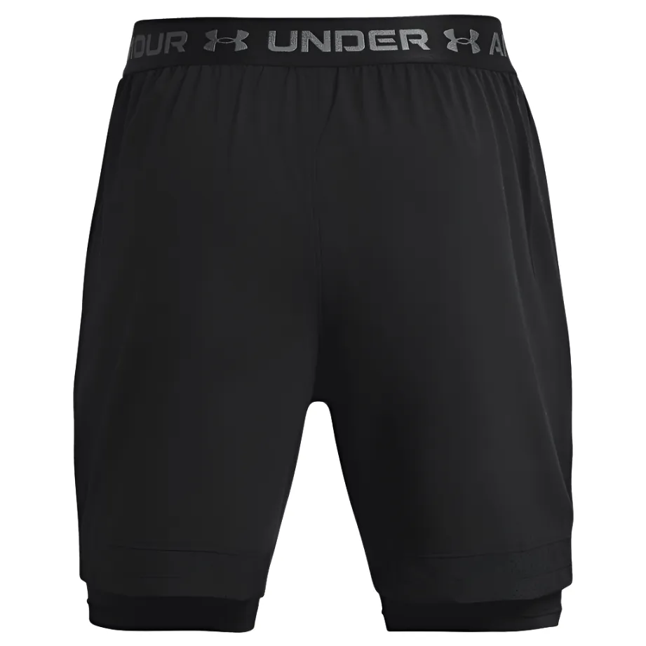 Under Armour Mens Vanish Woven 2 in 1 Shorts Black