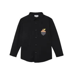 Vauva FW23 - Boys Cotton Shirt (Black)