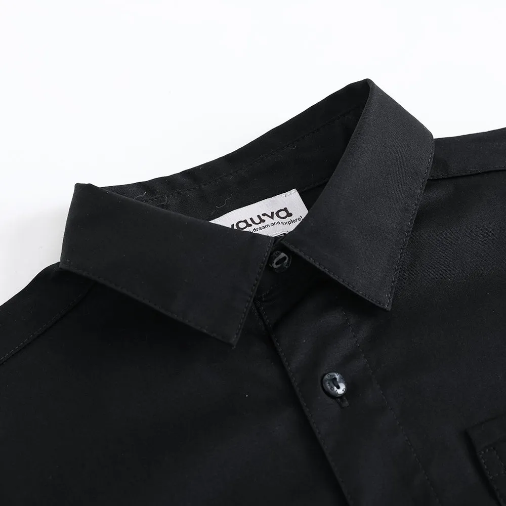 Vauva FW23 - Boys Cotton Shirt (Black)