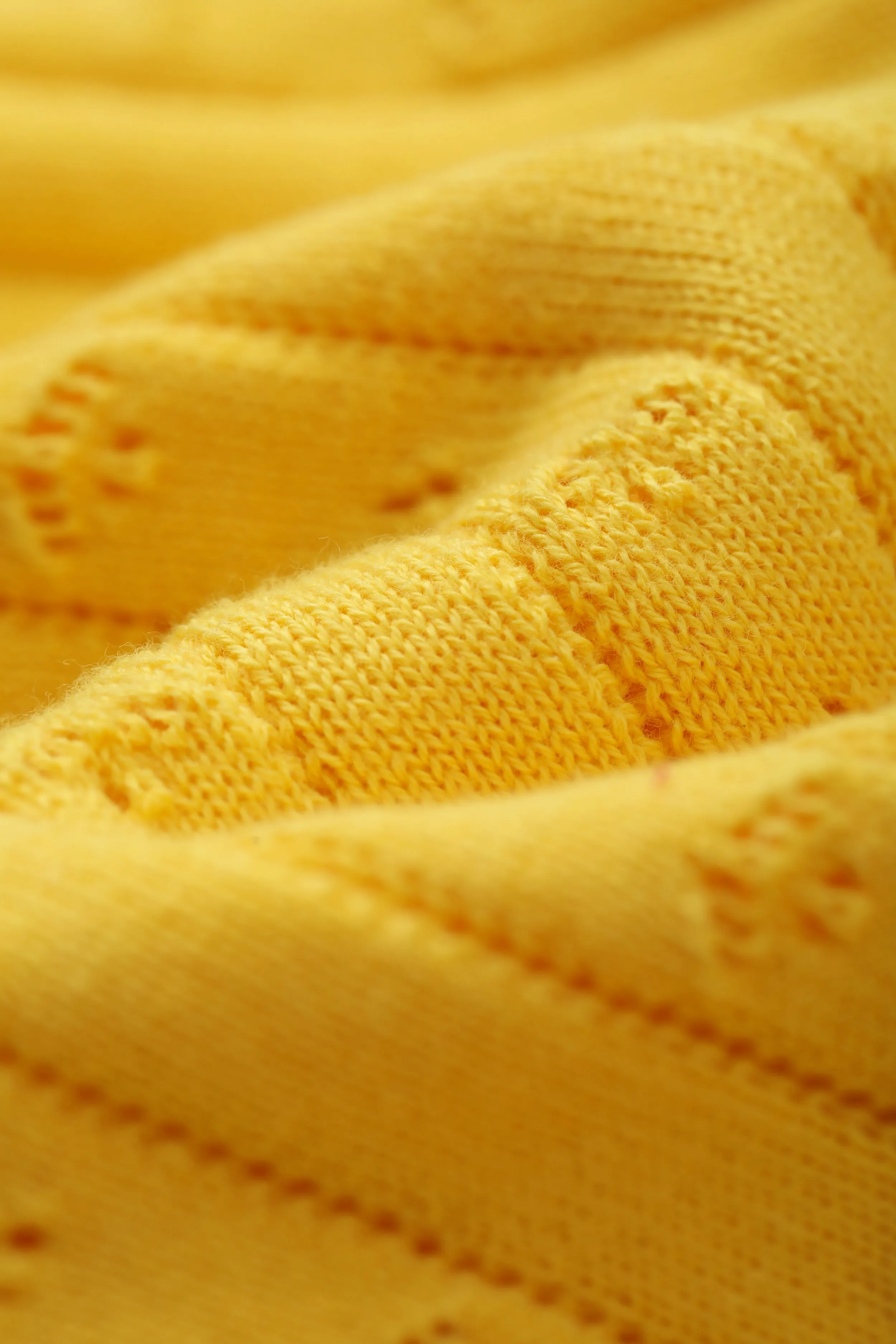 Vauva SS24 - Girls Knitted Polo Sweater (Orange)