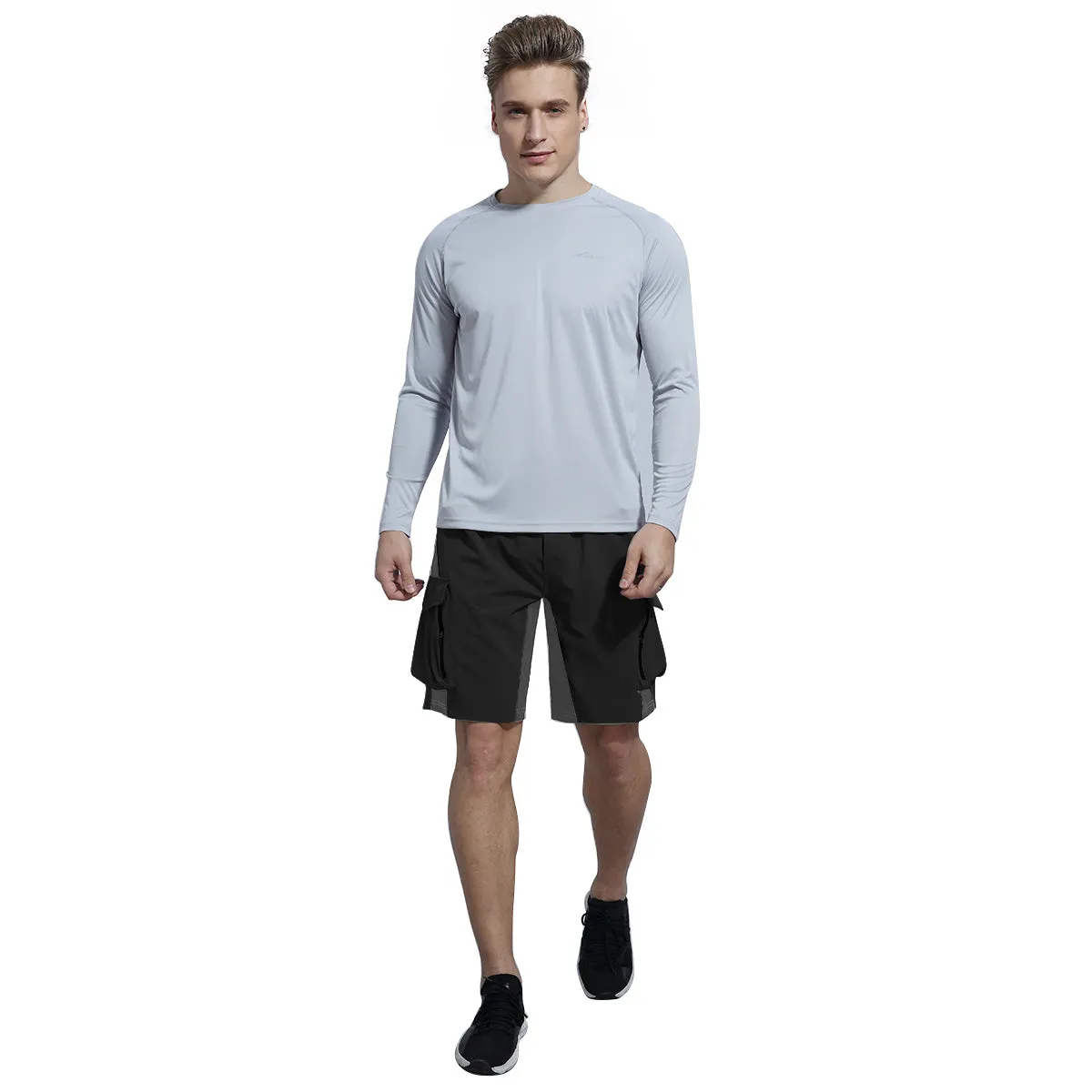VAYAGER SPORTS  Men's Hiking Shorts Lightweight Multi Pocket Outdoor Shorts