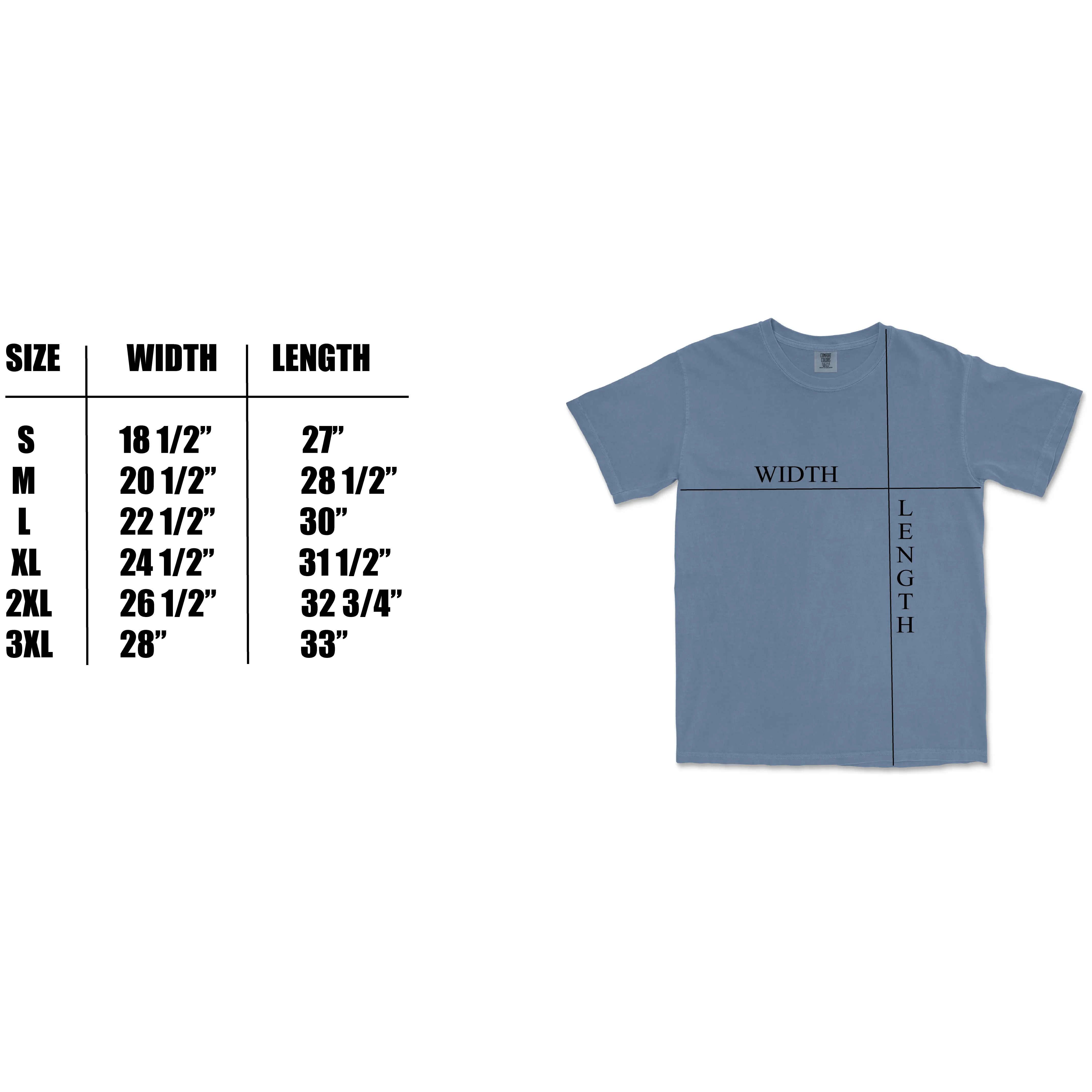 Wild Open Spaces Adventure Comfort Colors TShirt