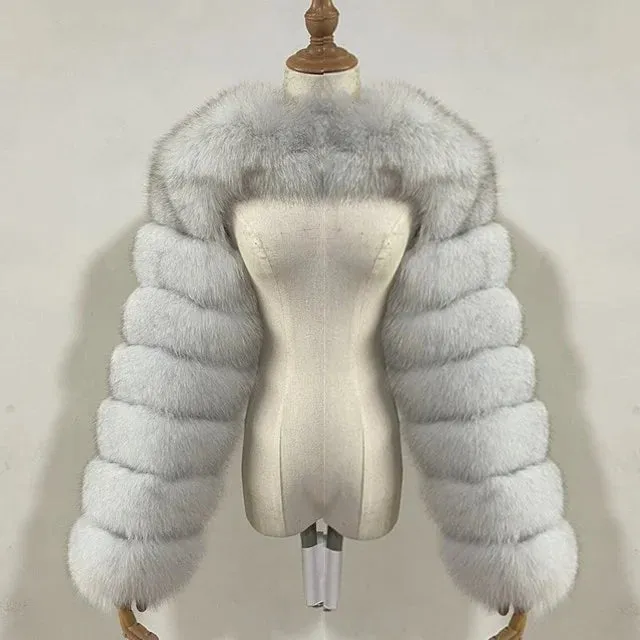 Yessy Faux Fur Bolero