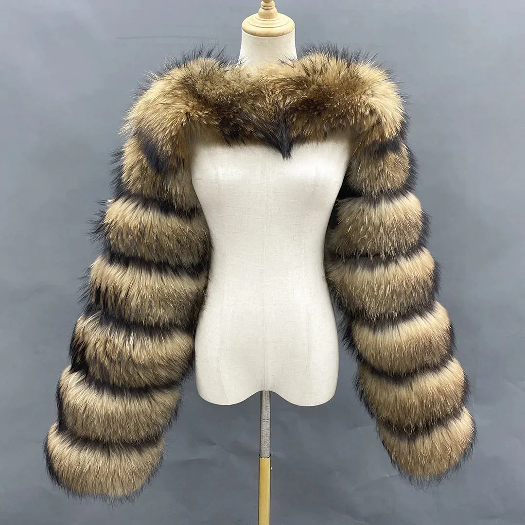 Yessy Faux Fur Bolero